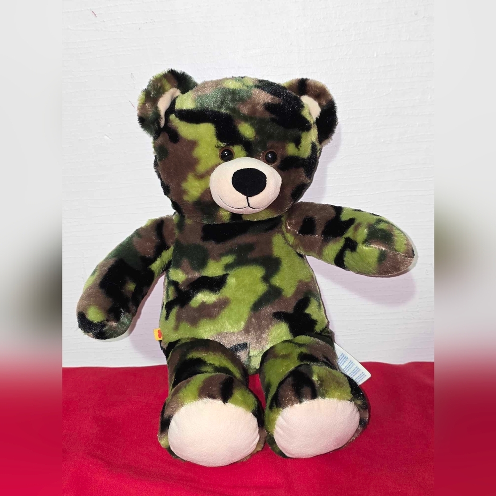 🛍2/$20🛍 Army Camouflage Bear Build-a-Bear 2013